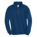 Jerzees Super Sweats Adult Quarter-Zip Cadet Collar Sweatshirt